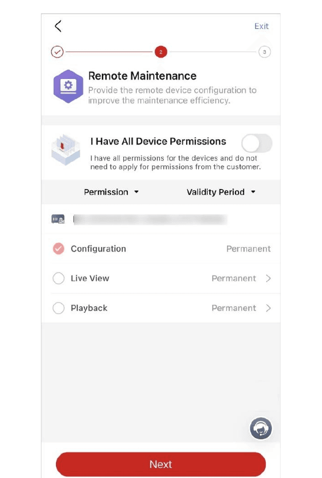 تفعيل "I Have All Device Permissions" أو عدم تفعيله