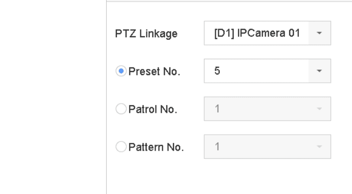 PTZ Linkage