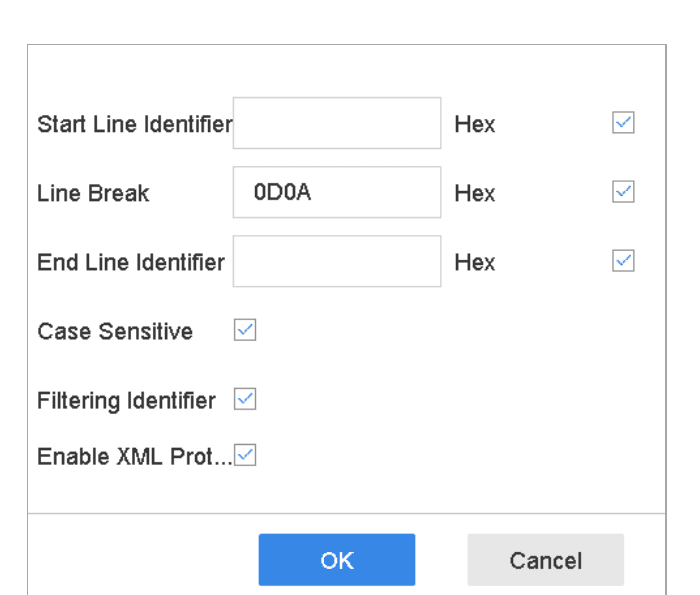 Universal Protocol Settings