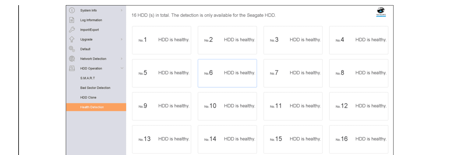Health Detection