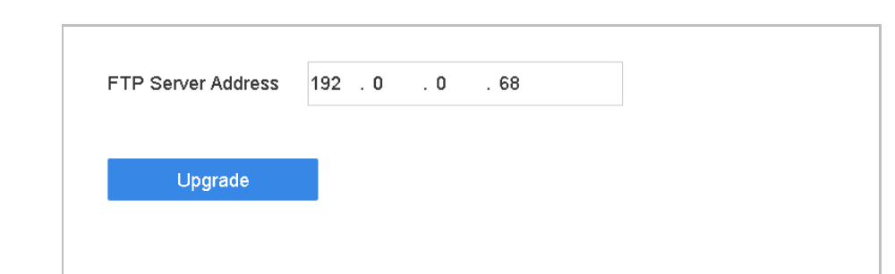 FTP Upgrade Interface