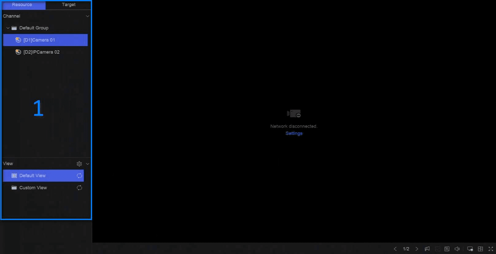 Live View (typ 2)
