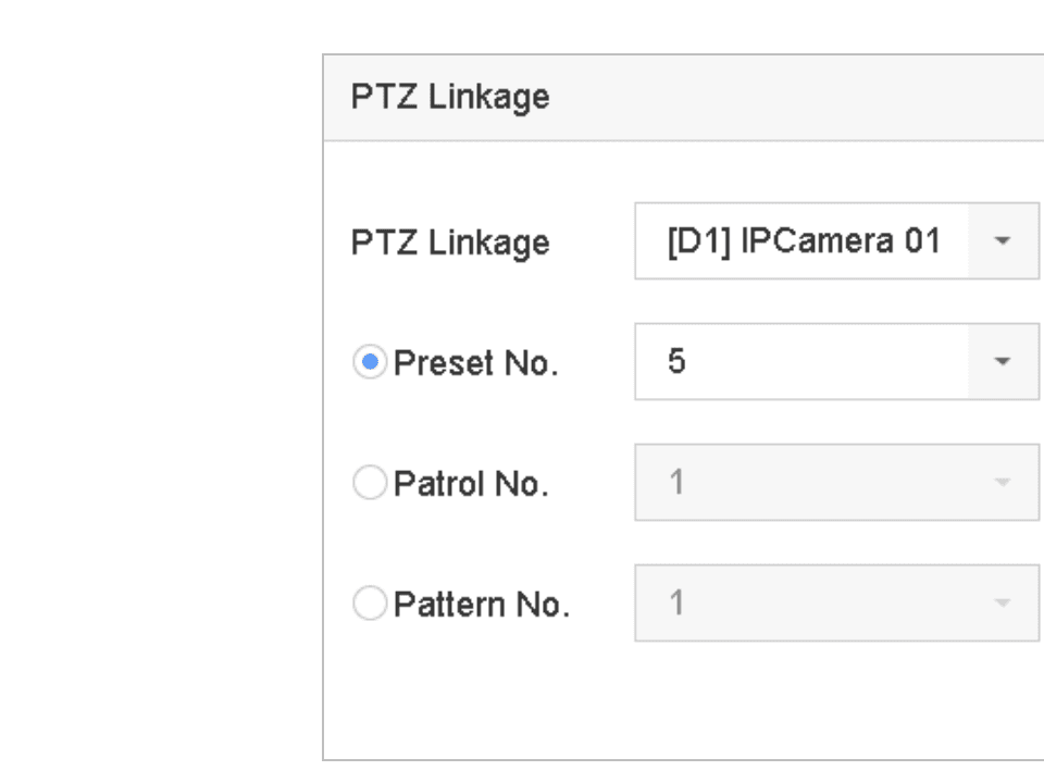 PTZ Linkage