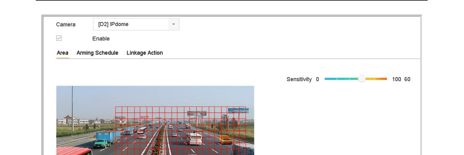 Set Motion Detection