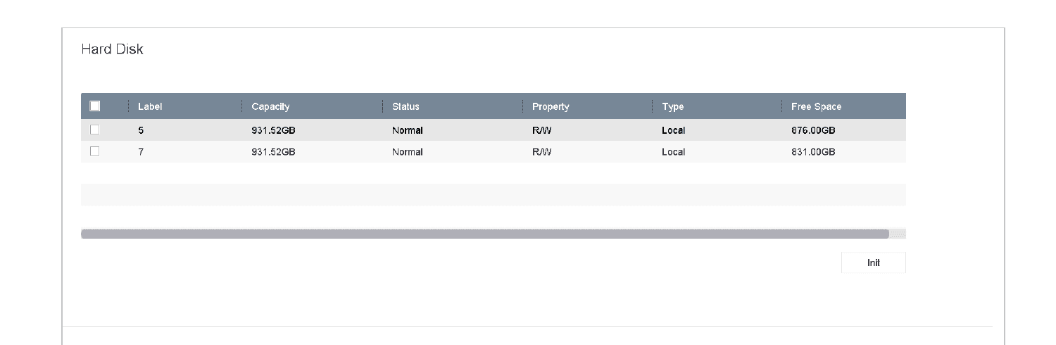 HDD Management