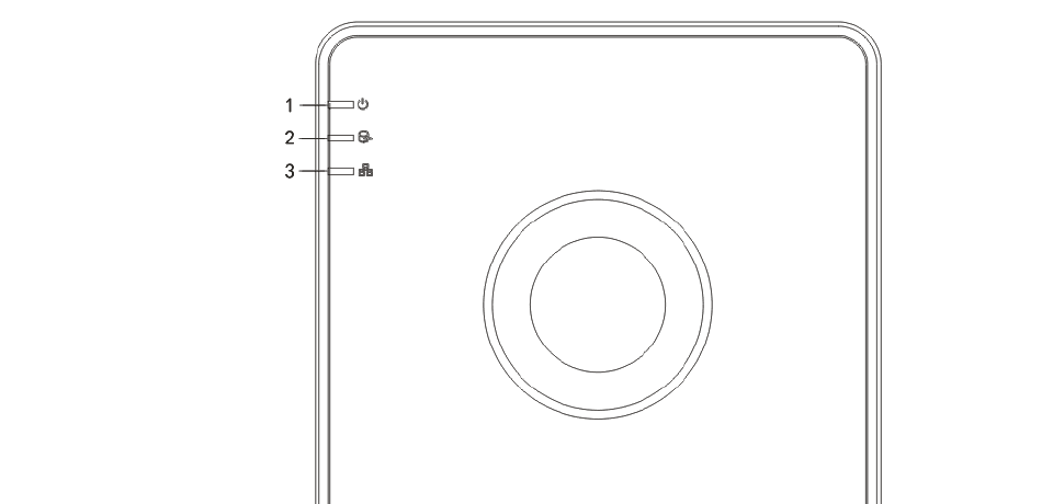 Front Panel of DS-7100HQHI-K1