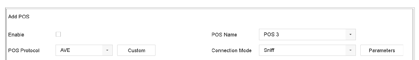 POS Settings
