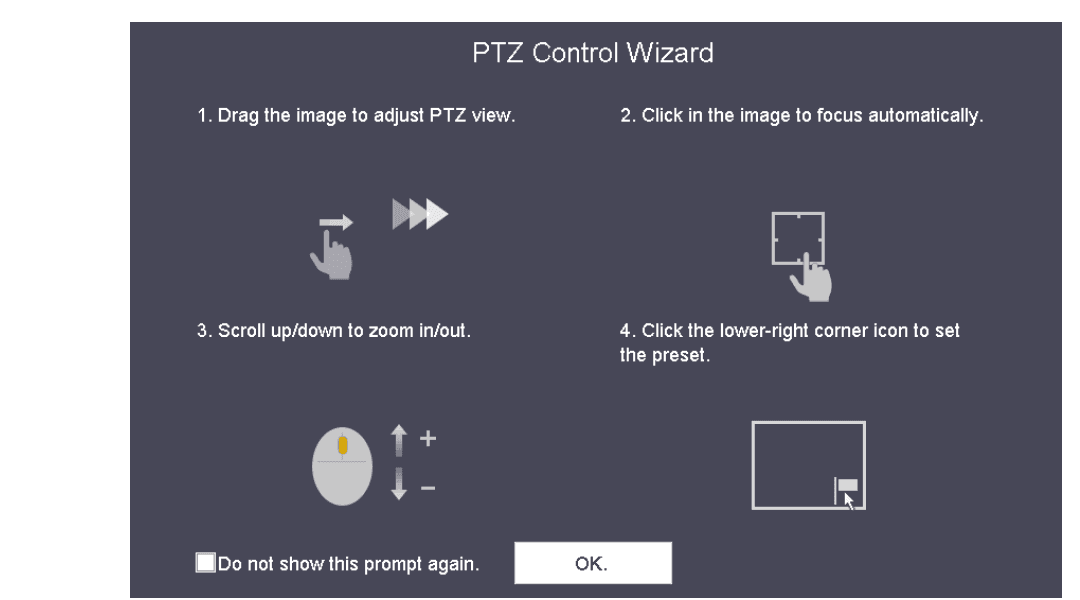 PTZ Control Wizard