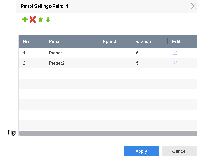 Patrol Settings