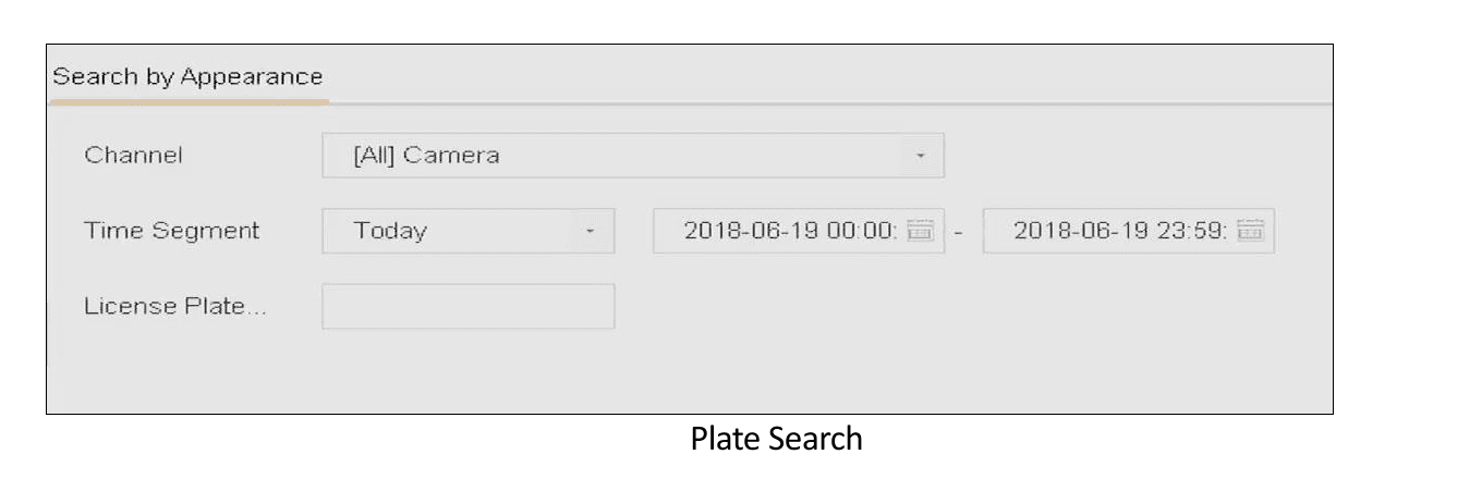 Vehicle Search Interface