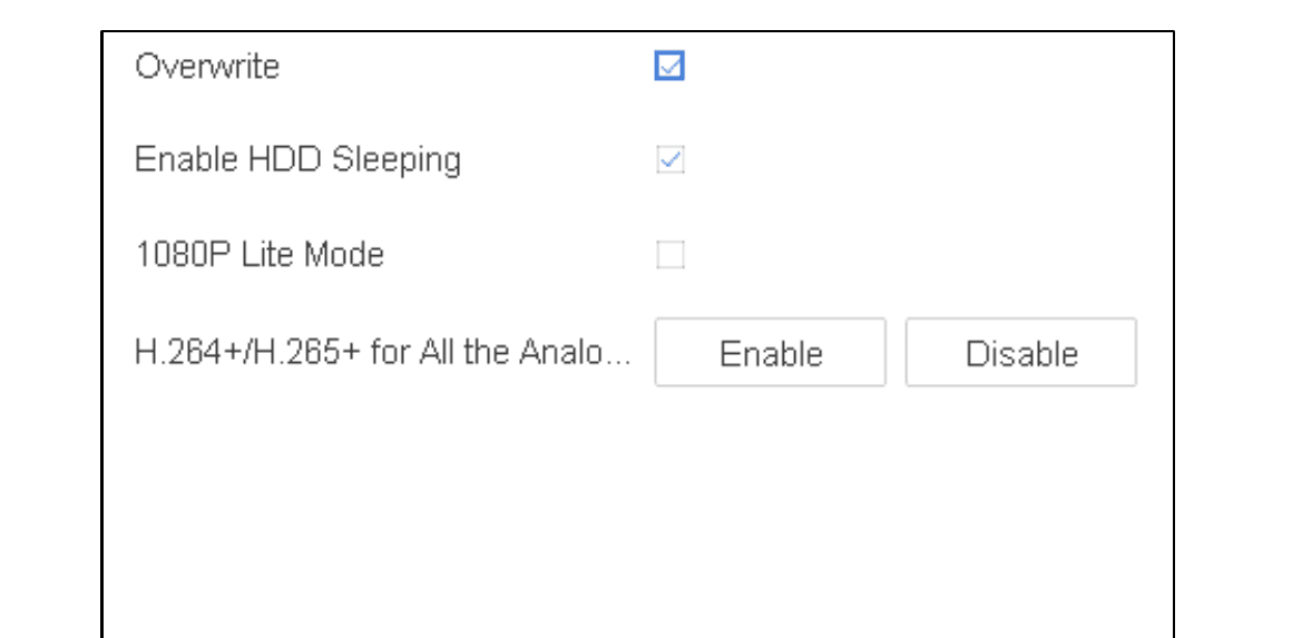 Advanced Interface