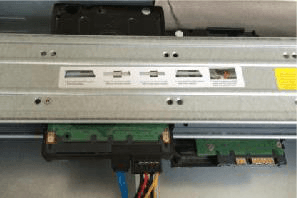 Power cable connecting the HDD and the mainboard