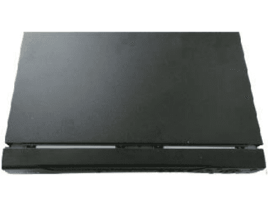 Replacing the 1U cover with the chassis closed