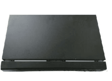 Replacing the 2U cover with the chassis closed