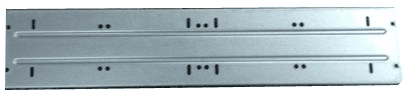 Long metal HDD and CD-ROM bracket