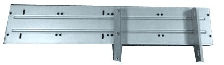 Assembled CD-ROM bracket pair, reverse side