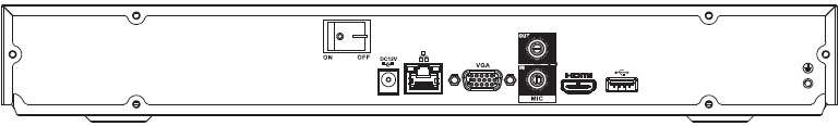 Beneficio 1U (S2) general series rear panel